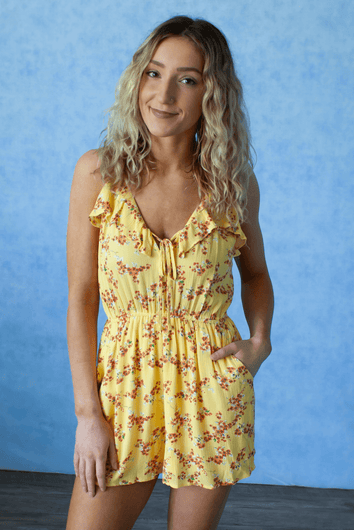 Sweet Buttercup Romper