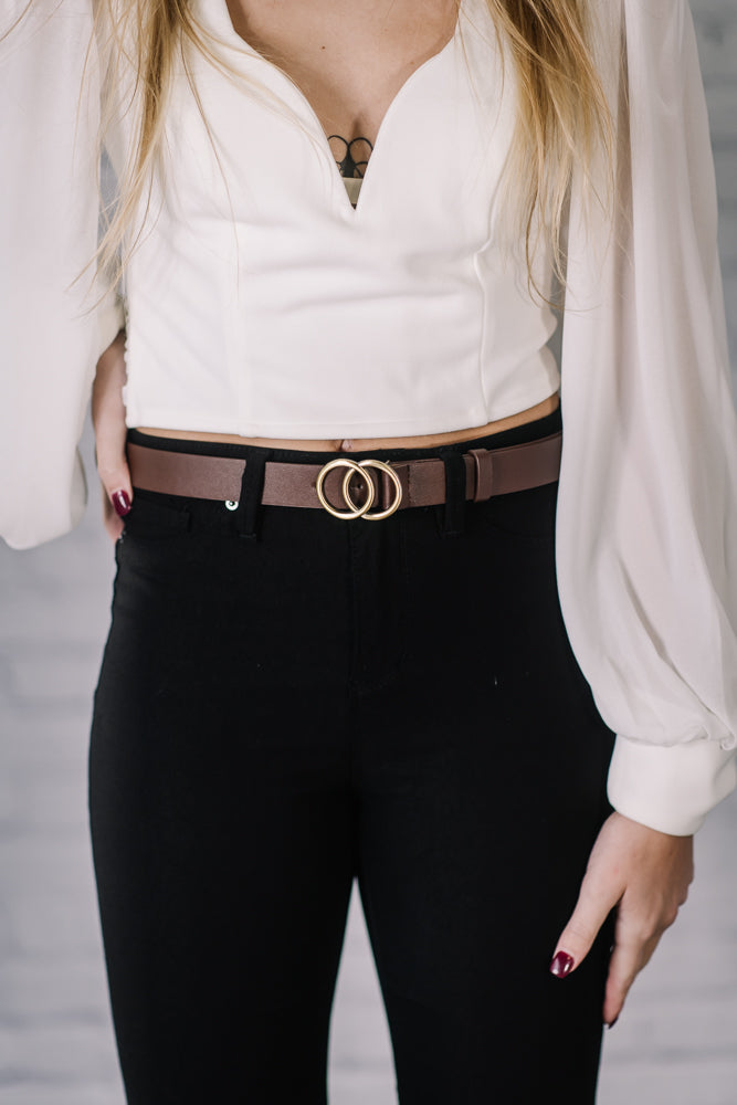 Night is Young Coffee Fashion Belt